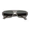 Ray-Ban Transparent Grey Dark Grey Rectangle Sunglasses - RB4454F 6805/71