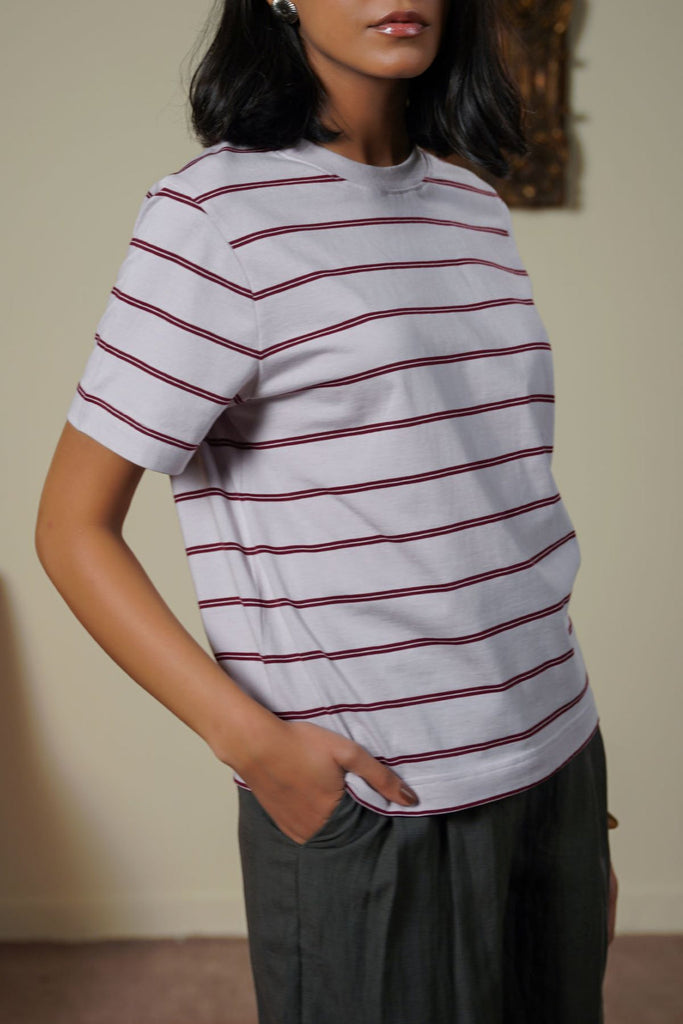 WEEKEND STRIPE TEE