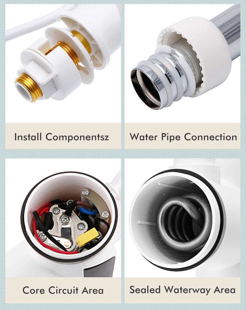 Instant Electric Water Heater Tap 3 Second Fast Heating