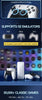 M22 Video Game Stick 4K 64G 30000+ Retro Games Dual Controllers | Supports 52 Emulators (PSP/N64/PS1/3D/Arcade)